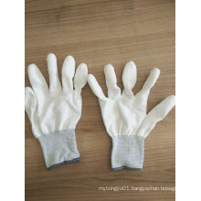 PU Finger Tip PU Coated Safety Work Gloves (PU011)